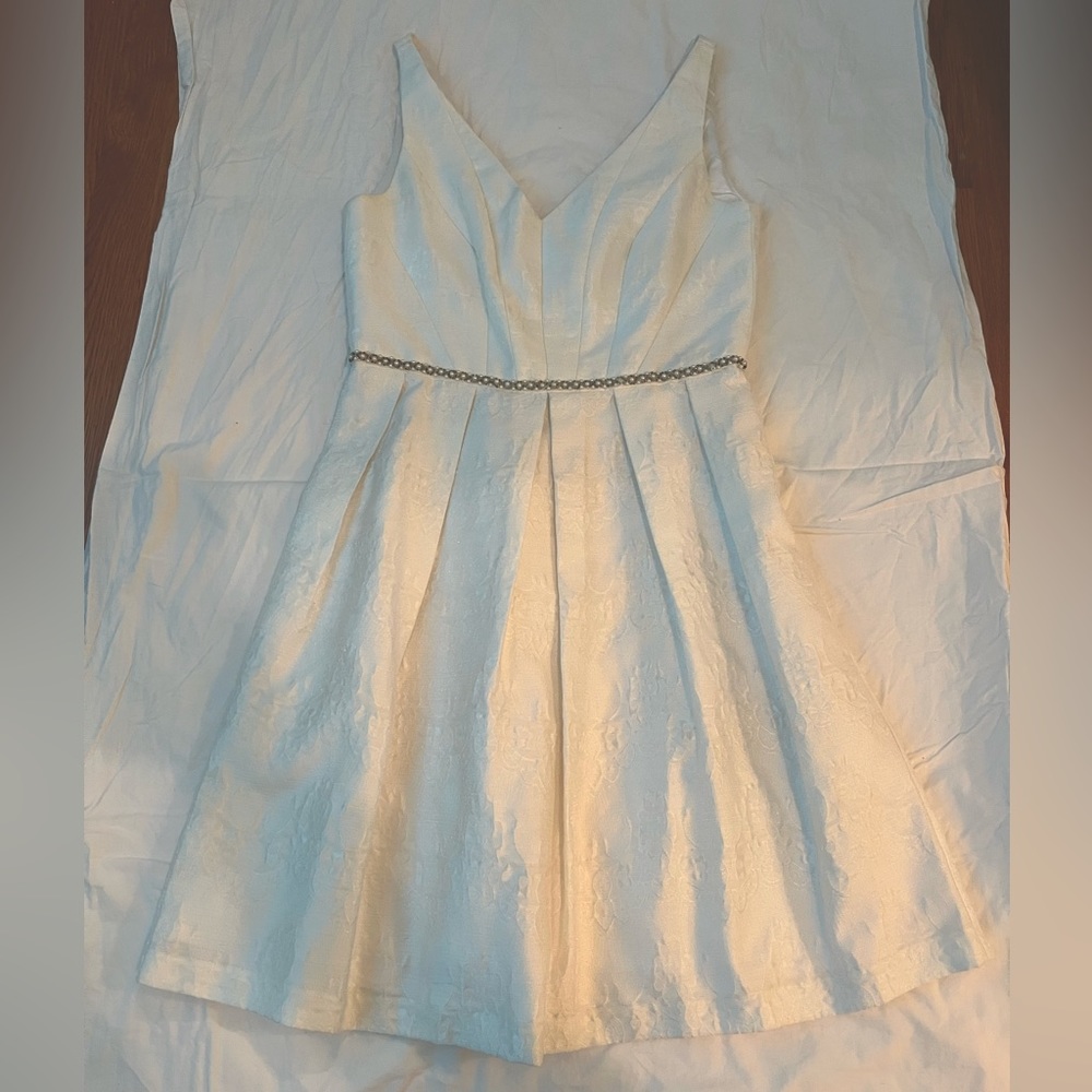 A. Drea white dress